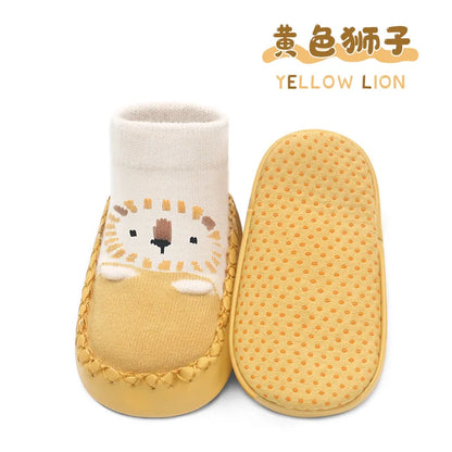 TinySteps Non-Slip Sock Shoes – Soft Sole Baby Walkers