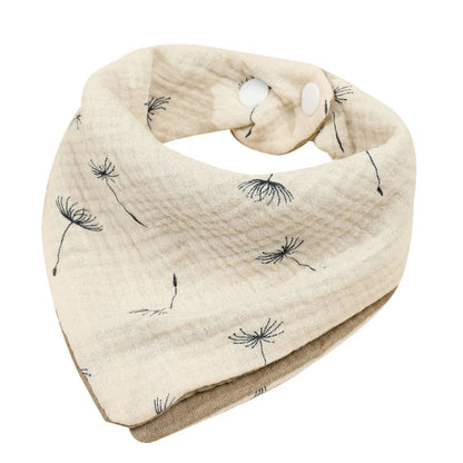 DribbleBloom™ Bandana Bibs – Soft, Stylish & Super Absorbent