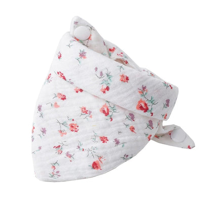 DribbleBloom™ Bandana Bibs – Soft, Stylish & Super Absorbent