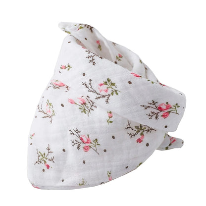 DribbleBloom™ Bandana Bibs – Soft, Stylish & Super Absorbent