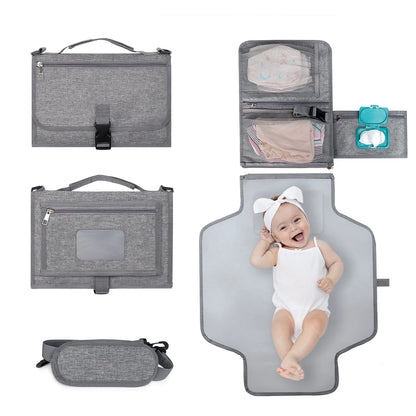SwiftChange 3-in-1 Portable Diaper Changing Pad