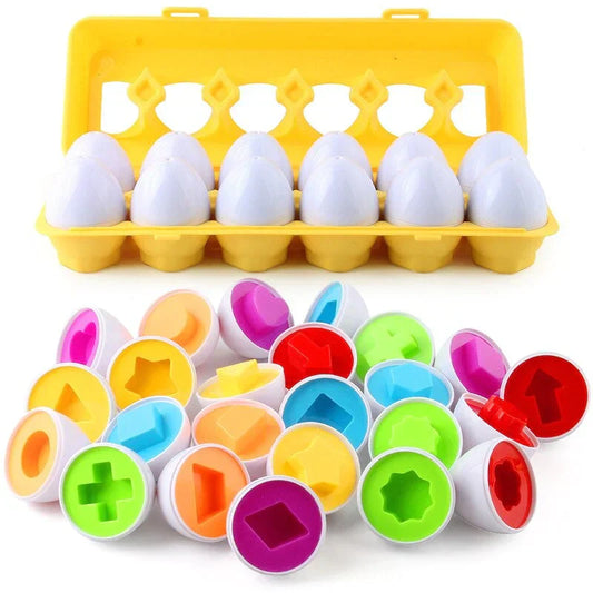 EggSculpt™ – Geometric Matching Egg Puzzle for Kids