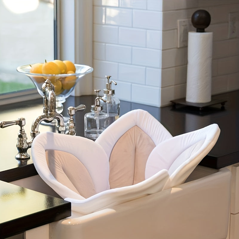 BloomBathe™ – Soft & Safe Cartoon Flower Bath Mat for Babies